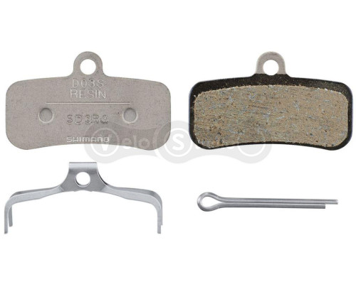 Тормозные колодки Shimano D03S-RX органика, EBPD03SRXA