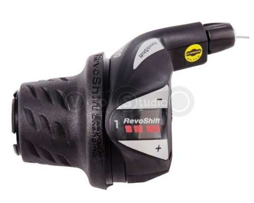 Шифтер Shimano RevoShift SL-RS35 левый 3 скорости (SIS-индексный) трос 1800 мм, OEM