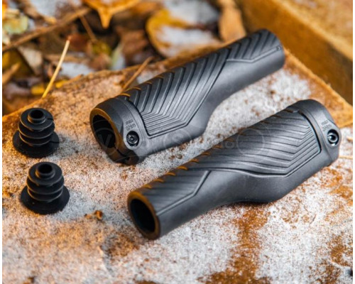 Грипсы ONRIDE Paddle эргономичные чёрные с замком