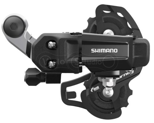 Задний переключатель Shimano Tourney RD-TY200-SS-D 6/7 скоростей, болт, короткая лапка