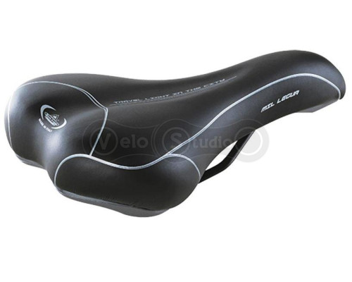 Седло Monte Grappa MIL. LEGUA 1340 чёрное 275x160 мм