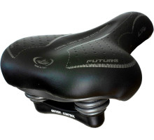 Седло Monte Grappa EL FUTURE MAN 1900 чёрное 275x170 мм, эластомер