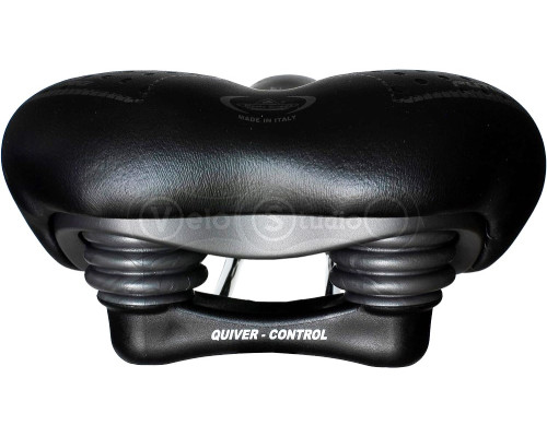 Седло Monte Grappa EL FUTURE MAN 1900 чёрное 275x170 мм, эластомер