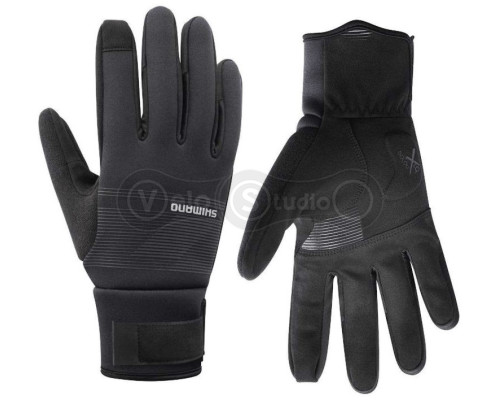 Зимові вело рукавички Shimano Windbreak Thermal розмір XL