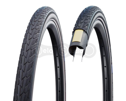 Покришка 28x1.60 700x40C (42-622) Schwalbe ROAD CRUISER K-Guard B/B+RT HS484 GREEN, 50EPI