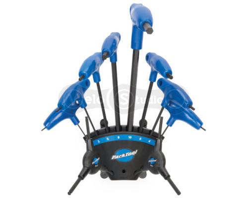 Набор шестигранников Park Tool PH-1.2 с Р-рукояткой, 8шт (2,2.5,3,4,5,6,8,10 мм)