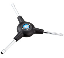 Ключ для спиц Park Tool SW-15 трехсторонний торцевой: 3,2/5/5,5 мм