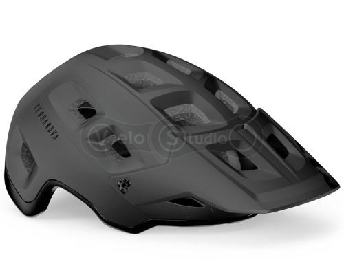 Вело шлем MET Terranova Black Matt Glossy S (52-56 см)