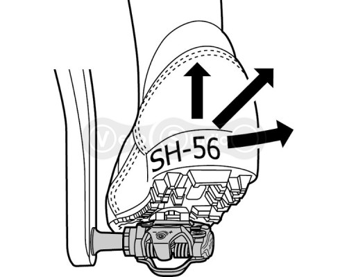 Шипы Shimano SM-SH56, MTB SPD