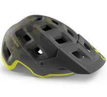 Вело шлем MET Terranova Camo Lime Green S (52-56 см)