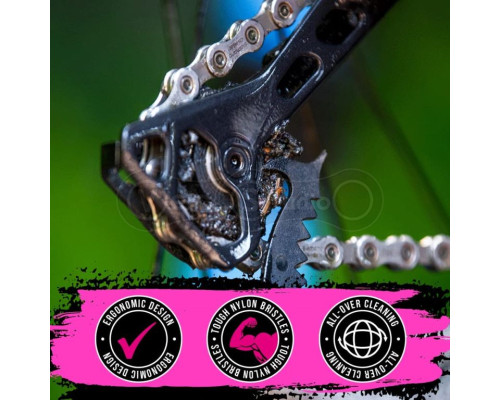 Набор щёток Muc-Off Premium Brush Kit (5 штук)