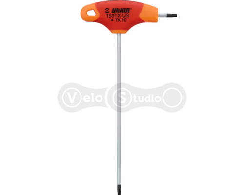 Ключ Unior Tools із профілем TORX з Т-подібною рукояткою TX 10 RED