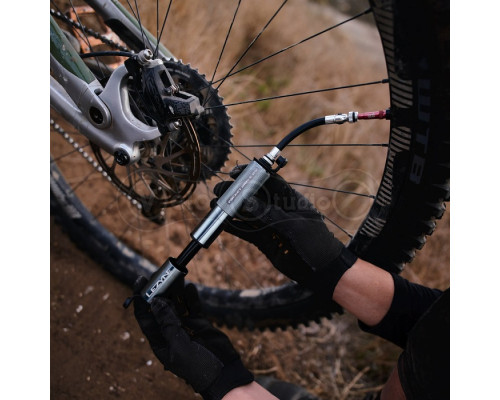 Ручной насос Lezyne Pocket Drive HV 90 psi чёрный