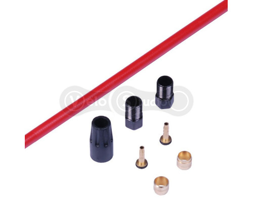 Гидролиния Tektro Hose Kit 1800 мм, 5.5 мм, красная