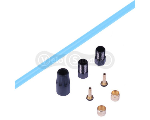 Гидролиния Tektro Hose Kit 1800 мм, 5.5 мм, голубая