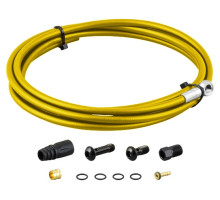 Гидролиния Tektro  Banjo Hose Kit 1800 мм, 5.5 мм, жёлтая