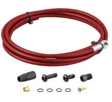 Гидролиния Tektro  Banjo Hose Kit 1800 мм, 5.5 мм, красная