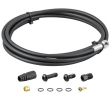 Гідролінія Tektro Banjo Hose Kit 1800 мм, 5.5 мм, чорна