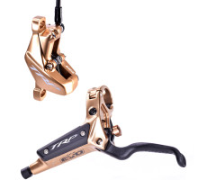 Гальмо гідравлічне TRP DHR EVO M846 J-Kit Gold 4 поршня переднє
