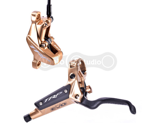 Гальмо гідравлічне TRP DHR EVO M846 J-Kit Gold 4 поршня переднє