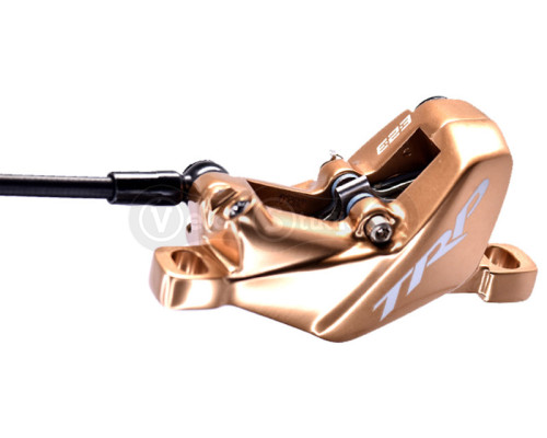 Гальмо гідравлічне TRP DHR EVO M846 J-Kit Gold 4 поршня переднє