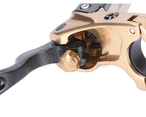 Гальмо гідравлічне TRP DHR EVO M846 J-Kit Gold 4 поршня переднє