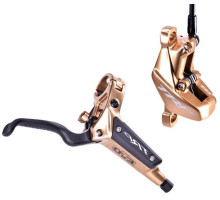 Гальмо гідравлічне TRP DHR EVO M846 J-Kit Gold 4 поршня заднє