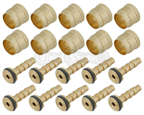 Набір фітингів для гідролінії Tektro/TRP 5,5 мм (10 штук)