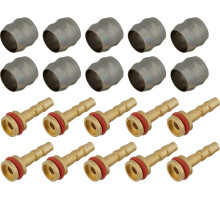 Оливка та штуцер Tektro/TRP для гідролінії гальма 5,0 мм (10 штук)