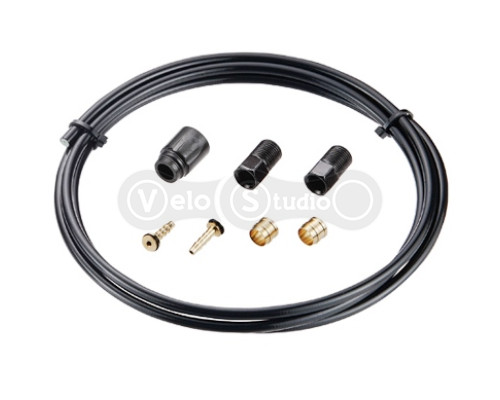 Гидролиния Tektro Hose Kit 2000 мм, 5.5 мм, чёрная