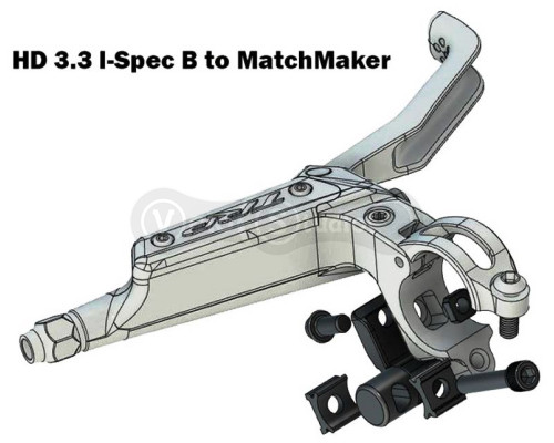 Адаптер для гальмівної ручки TRP HD3.3 MatchMaker лівий