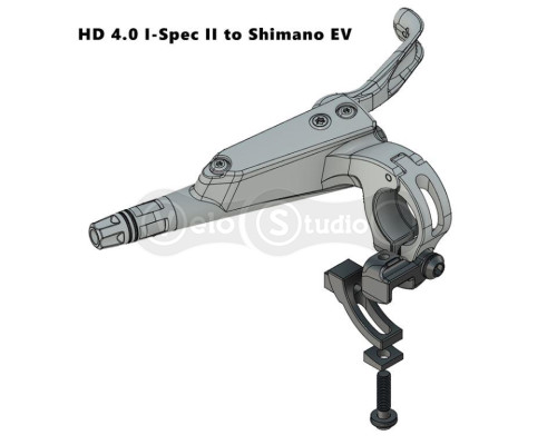 Адаптер для тормозной ручки TRP HD4.0 I-Spec EV MatchMaker правый