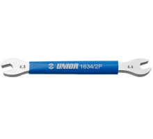 Ключ для спиць Unior Tools двосторонній Shimano 4.3/4.4 мм