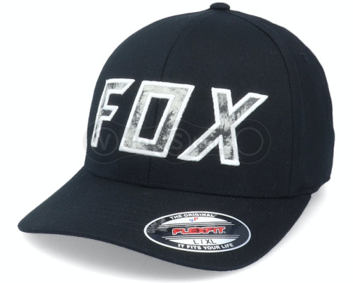 Кепка FOX Down N Dirty Flexfit Hat Black/White S/M