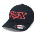 Кепка FOX Ellipsoid Flexfit Hat Black Red S/M