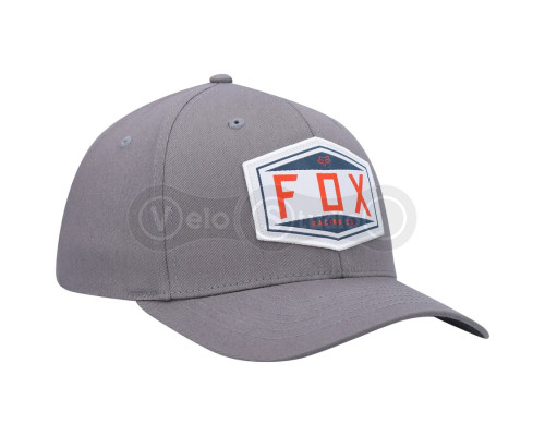 Кепка FOX Emblem Flexfit Hat Pewter L/XL