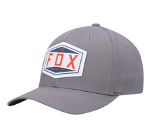 Кепка FOX Emblem Flexfit Hat Pewter S/M