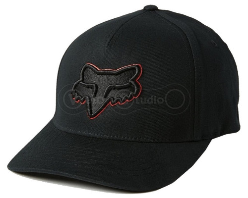 Кепка FOX Epicycle Flexfit 2.0 Hat Black Orange S/M