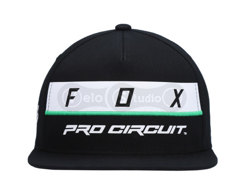Кепка FOX Pro Circuit Snapback Hat Black One Size