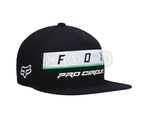 Кепка FOX Pro Circuit Snapback Hat Black One Size
