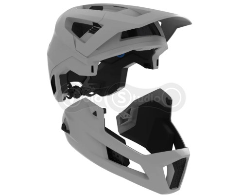 Вело шолом LEATT MTB 4.0 Enduro V23 Stealth L (59-63 см)