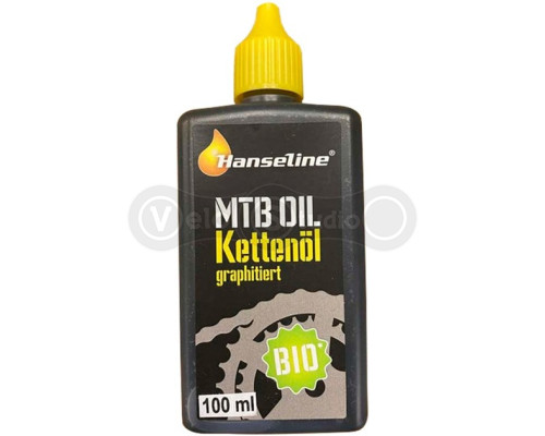 Смазка цепи Hanseline BIO-MTB-Oil графитная 100 мл