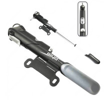 Насос Giyo GP-63S c манометром телескопический черный