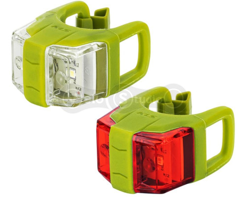 Набір мигалок KLS Twins II зелений