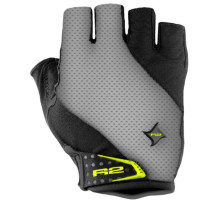 Вело рукавички R2 Ribbon сірі розмір L
