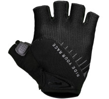 Вело перчатки R2 Vouk черные размер S