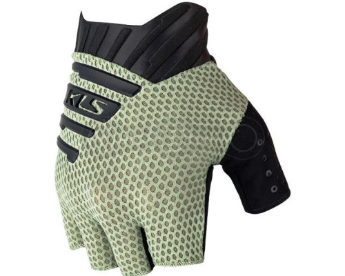 Вело рукавички KLS Cutout світло зелені XS