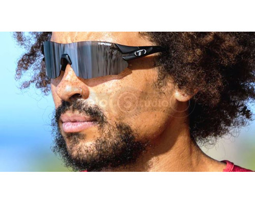 Окуляри Tifosi Tsali Matte Black змінні лінзи Smoke/AC Red/Clear