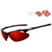 Очки Tifosi Tyrant 2.0 Gloss Black со сменными линзами Clarion Red/Ac Red/Clear