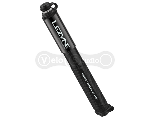 Ручний насос Lezyne Grip Drive HP-120 psi S-186 мм чорний